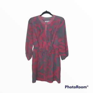 Max and Cleo Dress Pink and Gray Dress Size 2